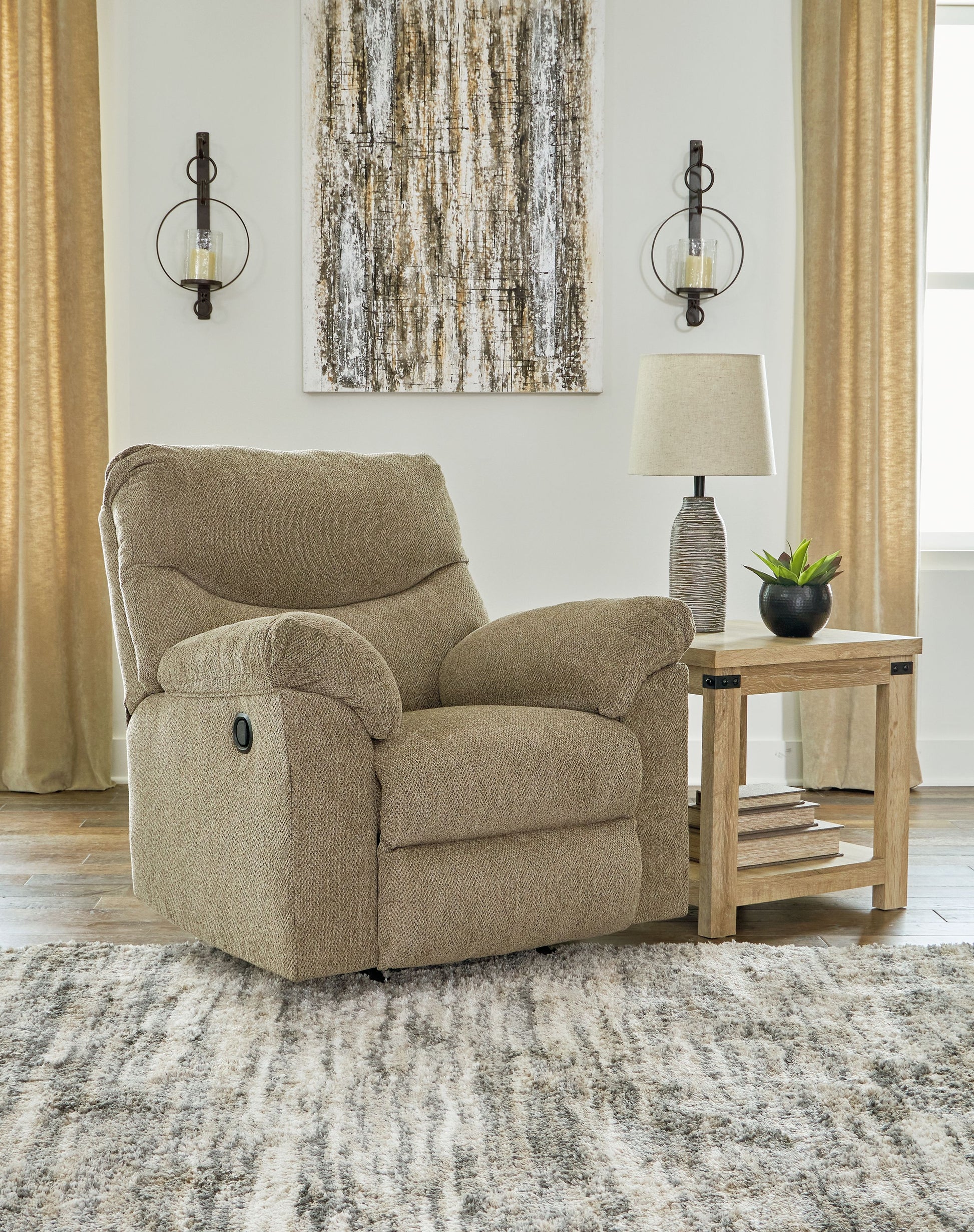 Alphons - Briar - Rocker Recliner - Fabric