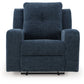 Danum - Ink - Zero Wall Recliner - Fabric