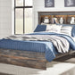 Drystan - Panel Bookcase Bed
