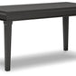 Beckincreek - Black - Home Office Desk