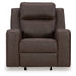 Lavenhorne - Granite - Rocker Recliner - Faux Leather