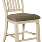 Bolanburg - Beige - Upholstered Barstool (Set of 2)