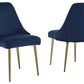 Wynora - Blue - Dining Uph Side Chair (Set of 2)
