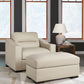 Treasure Trove - 2 Pc. - Chair And A Half, Ottoman - Almond