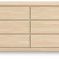 Onita - Six Drawer Dresser