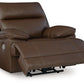 Vonryan - Power Recliner / Adj Headrest - Tobacco