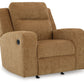 Kanlow - Honey - Rocker Recliner - Fabric