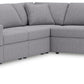 Modmax - L-Shaped Sectional - Granite