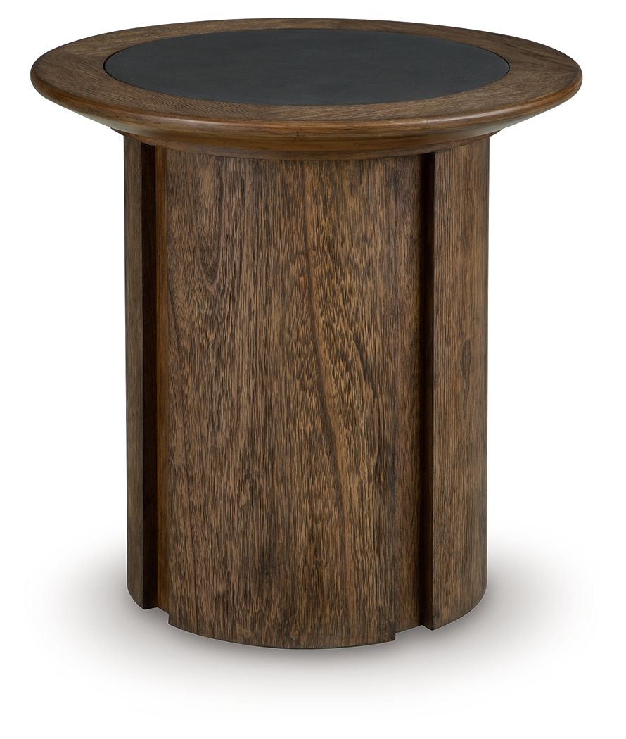 Dontayne - Round Table - Fraser Furniture & Mattresses