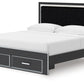 Zuraleus - Upholstered Panel Platform Storage Bed