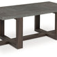 Dynnford - Gray / Brown - Occasional Table Set (Set of 3)