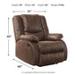 Bladewood - Zero Wall Recliner - Coffee