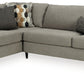 Santasia - Sectional - Fraser Furniture & Mattresses