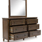 Sturlayne - Brown - Dresser And Mirror