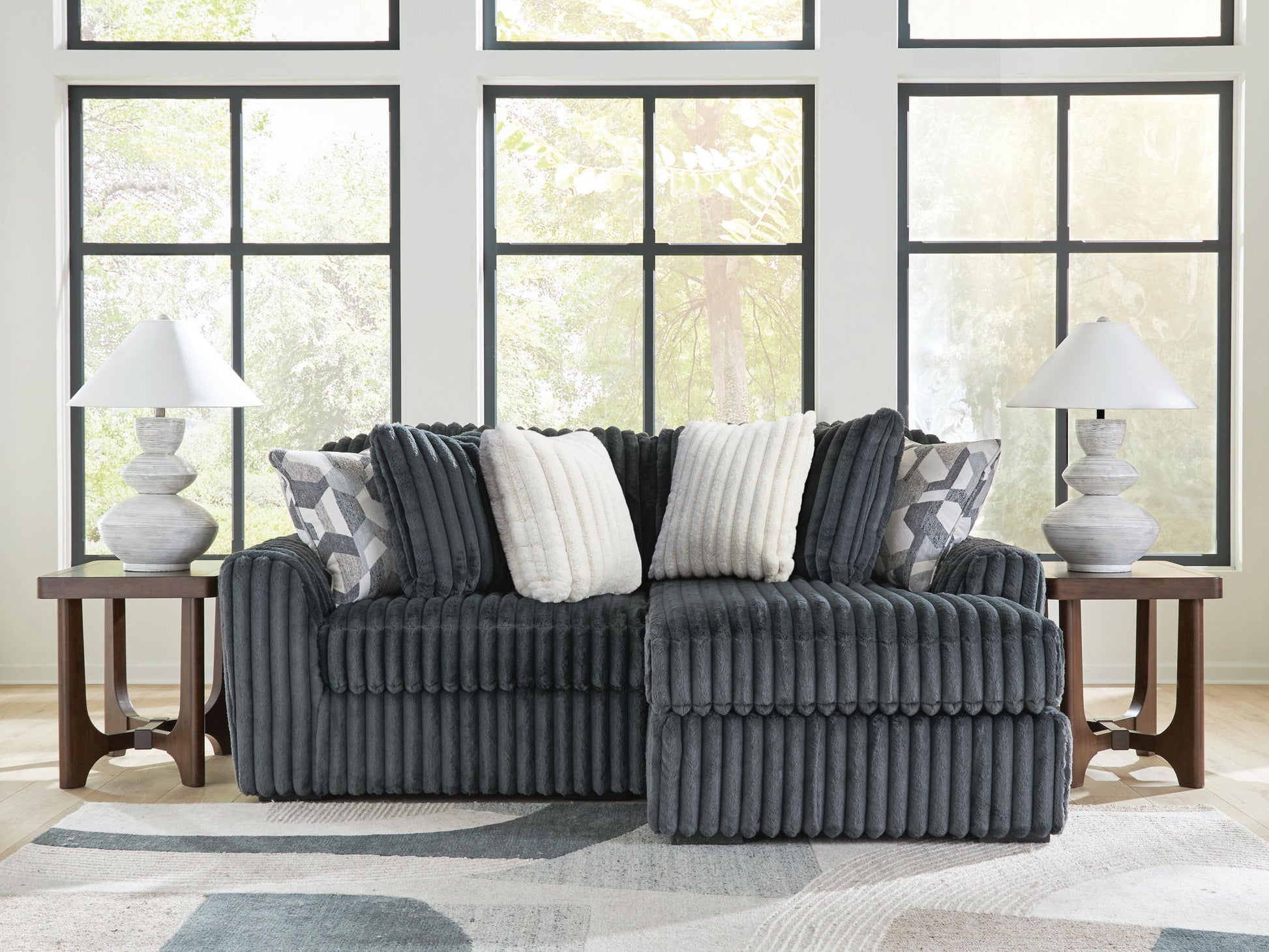 Midnight-Madness - Sectional - Fraser Furniture & Mattresses