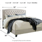 Jerary - Arched Upholstered Bed