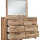 Hyanna - Dresser, Mirror, Panel Bed