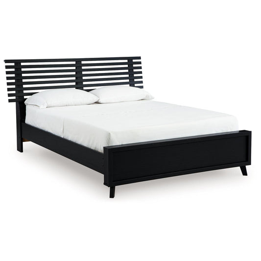 Danziar - Slat Panel Bed