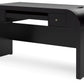 Rowanbeck - Black - Home Office Desk