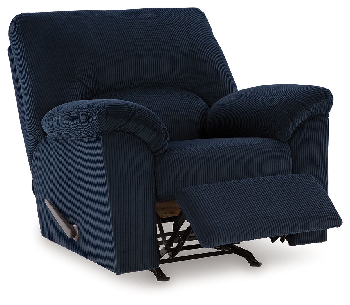 Simplejoy - Navy - Rocker Recliner - Fabric