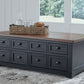 Wildenauer - Brown / Black - Lift Top Cocktail Table