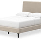 Cielden - Upholstered Bed With Roll Slats