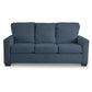 Rannis - Navy - Full Sofa Sleeper - Fabric