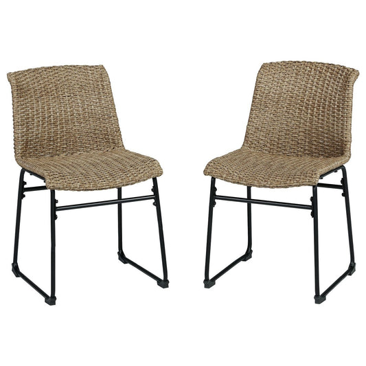 Amaris - Brown / Black - Chair (Set of 2)