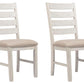 Skempton - Dining UPH Side Chair (Set of 2) - White - Fraser Furniture & Mattresses