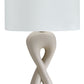 Judrich - Poly Table Lamp - White / Gold Finish