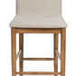 Isanti - Light Brown - Upholstered Barstool (Set of 2)