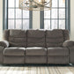 Tulen - Dark Gray - Reclining Sofa