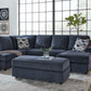 Albar Place - Sectional With Ottoman
