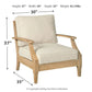 Clare - Beige - Lounge Chair W/Cushion