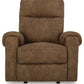 Edenwold - Brindle - Rocker Recliner - Faux Leather