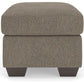 Triston-Peaks - Ottoman - Suede