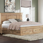 Makidern - Panel Storage Bed