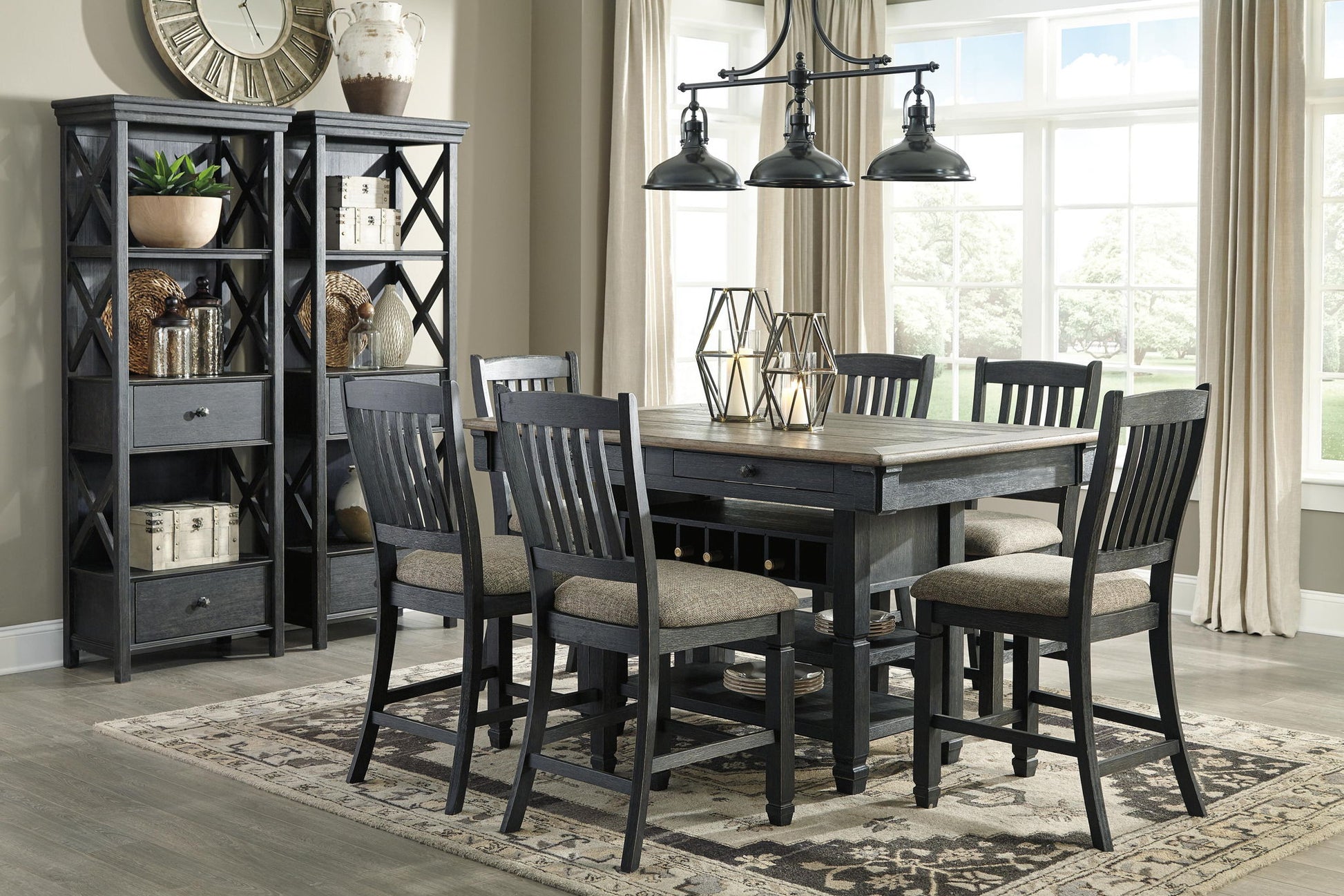 Tyler Creek - Display Cabinet - Fraser Furniture & Mattresses