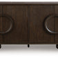 Veeda - Dark Brown - Accent Cabinet