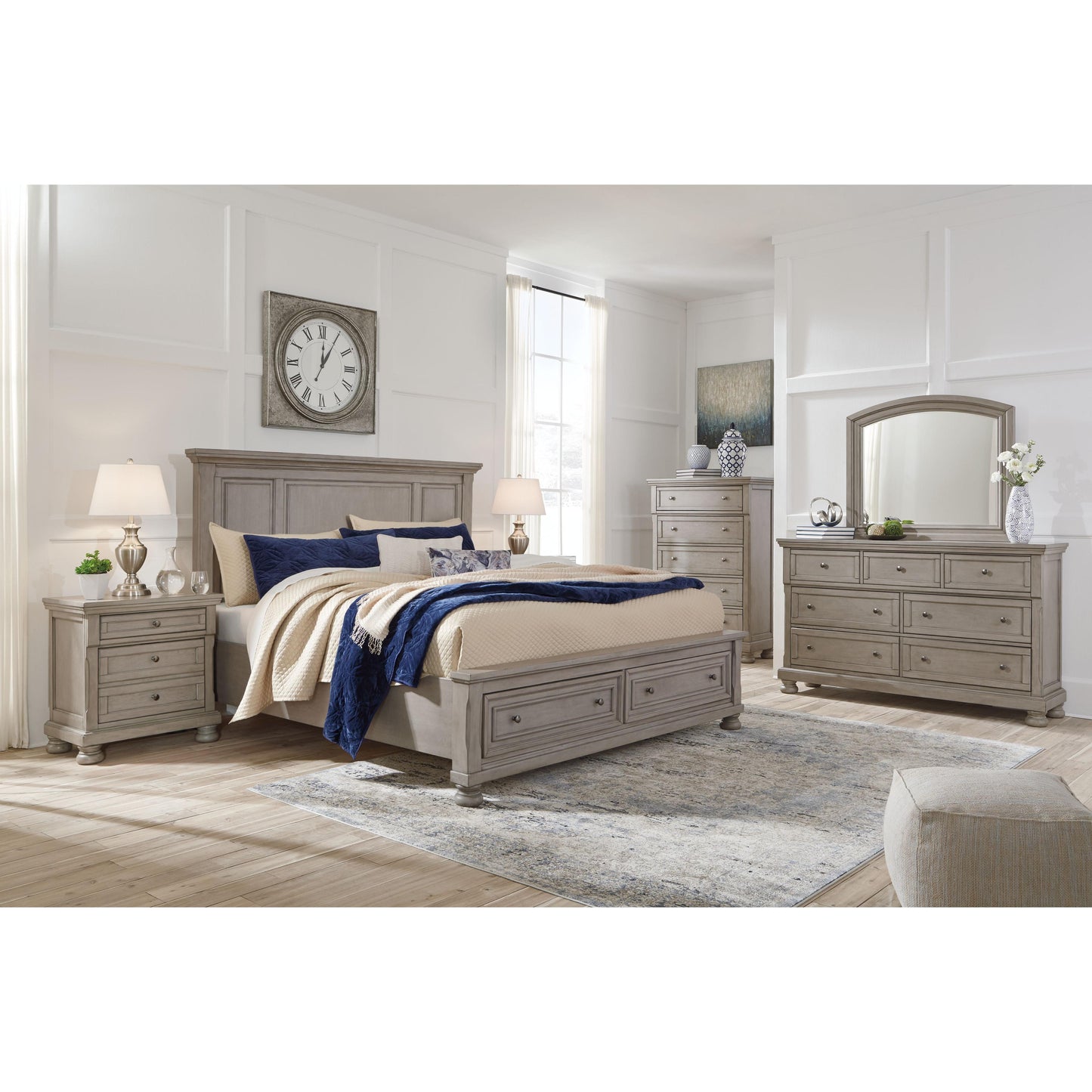 Lettner - Panel Storage Bedroom Set