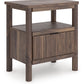 Pamytta - Brown - One Drawer Night Stand