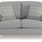 Adlai - Shadow - Loveseat