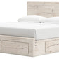 Lawroy - Panel Bed With Storage