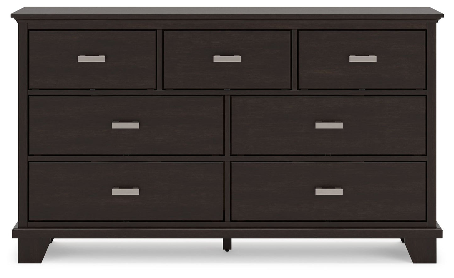 Covetown - Dresser - Dark Brown - Fraser Furniture & Mattresses