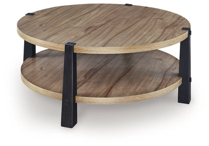 Ridgester - Round Table - Fraser Furniture & Mattresses