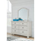 Robbinsdale - Antique White - Dresser, Mirror - Youth