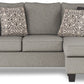 Kestrel - Queen Sofa Chaise Sleeper - Driftwood