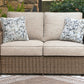 Laguna Heights - Loveseat With Cushion - Beige