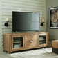Rencott - Light Brown - Extra Large TV Stand