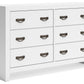 Binterglen - White - Dresser